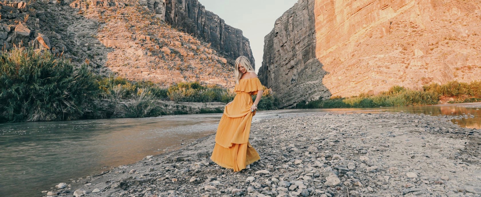 Ellie Holcomb on the cover of new album 'Canyon'